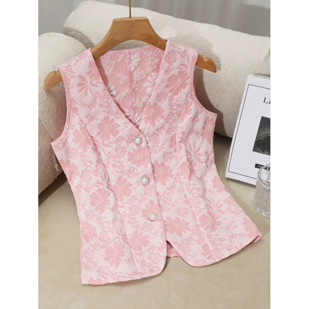 ZARA Sleeveless Summer Fashion Vest Elegant Slimming Top